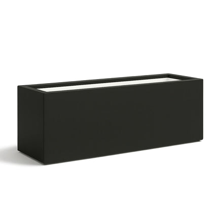 GARDRA Polyester plantenbak 150x50x40 cm - Zwartgrijs (RAL 7021) - Doika - Plantenbak - GARDRA -  - DOIKA-BP-2.1-RAL-7021