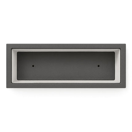 GARDRA Polyester plantenbak 150x50x60 cm - Zwartgrijs (RAL 7021) - Doika - Plantenbak - GARDRA -  - DOIKA-BP-02 7021