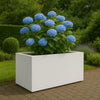 GARDRA Polyester plantenbak 150x75x85 cm - Zuiver Wit (RAL 9010) - Doika - Plantenbak - GARDRA -  - DOIKA-BP-18-RAL-9010