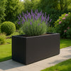 GARDRA Polyester plantenbak 162x60x70 cm - Gitzwart (RAL 9005) - Doika - Plantenbak - GARDRA -  - DOIKA-BP-26-RAL-9005