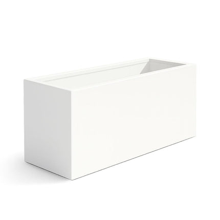 GARDRA Polyester plantenbak 162x60x70 cm - Zuiver Wit (RAL 9010) - Doika - Plantenbak - GARDRA -  - DOIKA-BP-26-RAL-9010