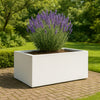 GARDRA Polyester plantenbak 185x120x60 cm - Zuiver Wit (RAL 9010) - Doika - Plantenbak - GARDRA -  - DOIKA-BP-25-RAL-9010