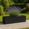 GARDRA Polyester plantenbak 190x40x40 cm - Gitzwart (RAL 9005) - Doika - Plantenbak - GARDRA -  - DOIKA-BP-32.1-RAL-9005