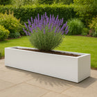 GARDRA Polyester plantenbak 200x30x20 cm - Zuiver Wit (RAL 9010) - Doika - Plantenbak - GARDRA -  - DOIKA-BP-10.1-RAL-9010