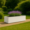 GARDRA Polyester plantenbak 200x40x33 cm - Zuiver Wit (RAL 9010) - Doika - Plantenbak - GARDRA -  - DOIKA-BP-31.1-RAL-9010