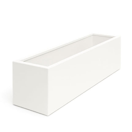 GARDRA Polyester plantenbak 200x40x40 cm - Zuiver Wit (RAL 9010) - Doika - Plantenbak - GARDRA -  - DOIKA-BP-31-RAL-9010