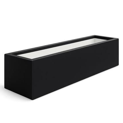 GARDRA Polyester plantenbak 200x50x40 cm - Gitzwart (RAL 9005) - Doika - Plantenbak - GARDRA -  - DOIKA-BP-3.1-RAL-9005