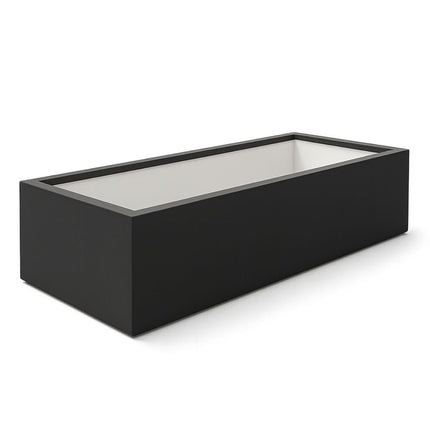 GARDRA Polyester plantenbak 223x100x32 cm - Zwartgrijs (RAL 7021) - Doika - Plantenbak - GARDRA -  - DOIKA-BP-13-RAL-7021
