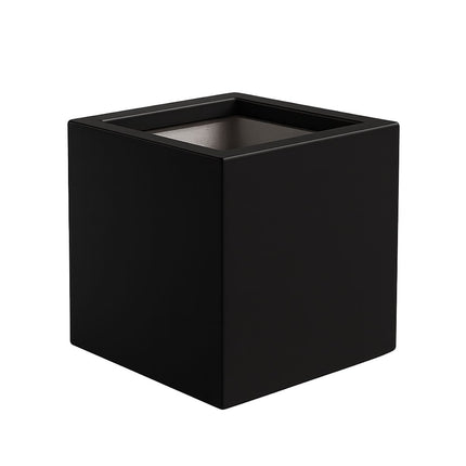 GARDRA Polyester plantenbak 40x40x40 cm - Gitzwart (RAL 9005) - Doika - Plantenbak - GARDRA -  - DOIKA-Ap-1-9005-RAL-9005