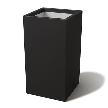 GARDRA Polyester plantenbak 40x40x80 cm - Gitzwart (RAL 9005) - Doika - Plantenbak - GARDRA -  - DOIKA-CP-2.2-RAL-9005