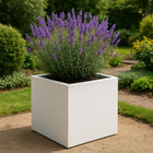 GARDRA Polyester plantenbak 60x60x60 cm - Zuiver Wit (RAL 9010) - Doika - Plantenbak - GARDRA -  - DOIKA-Ap 3-RAL-9010