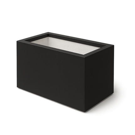 GARDRA Polyester plantenbak 75x35x40 cm - Gitzwart (RAL 9005) - Doika - Plantenbak - GARDRA -  - DOIKA-BP-08-RAL-9005