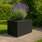 GARDRA Polyester plantenbak 80x40x40 cm - Gitzwart (RAL 9005) - Doika - Plantenbak - GARDRA -  - DOIKA-BP-42-RAL-9005