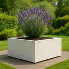 GARDRA Polyester plantenbak 80x80x40 cm - Zuiver Wit (RAL 9010) - Doika - Plantenbak - GARDRA -  - DOIKA-AP-5.2-RAL-9010