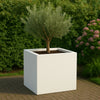 GARDRA Polyester plantenbak 80x80x80 cm - Zuiver Wit (RAL 9010) - Doika - Plantenbak - GARDRA -  - DOIKA-AP-05-RAL-9010