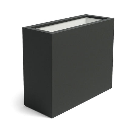 GARDRA Polyester plantenbak 90x40x90 cm - Zwartgrijs (RAL 7021) - Doika - Plantenbak - GARDRA -  - DOIKA-BP-14