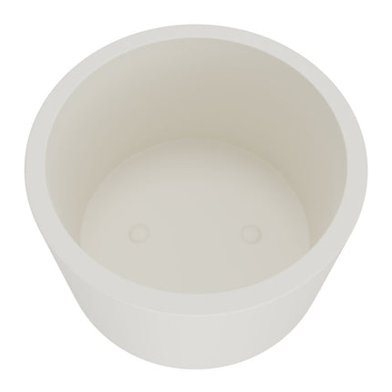 GARDRA Polyester plantenbak Ø 100x60 cm - Zuiver Wit (RAL 9010) - Doika - Plantenbak - GARDRA -  - DOIKA-FP-3 9010