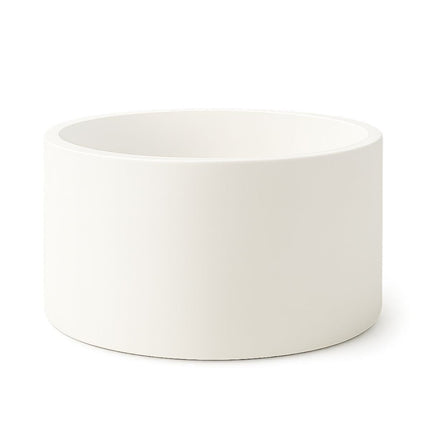 GARDRA Polyester plantenbak Ø 120x60 cm - Zuiver Wit (RAL 9010) - Doika - Plantenbak - GARDRA -  - DOIKA-FP-2 9010