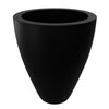 GARDRA Polyester plantenbak Ø 51x59 cm - Gitzwart (RAL 9005) - Doika - Plantenbak - GARDRA -  - DOIKA-DP-1 9005