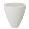 GARDRA Polyester plantenbak Ø 80x100 cm - Zuiver Wit (RAL 9010) - Doika - Plantenbak - GARDRA -  - DOIKA-DP-4 9010