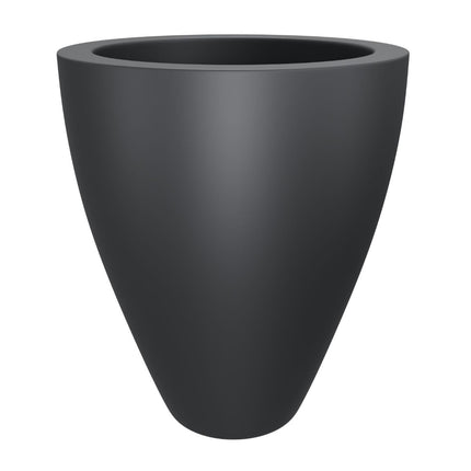 GARDRA Polyester plantenbak Ø 80x100 cm - Zwartgrijs RAL (7021) - Doika - Plantenbak - GARDRA -  - DOIKA-DP-4 7021