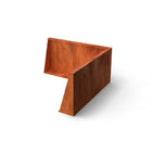 Geroba Keerwand Fronta Cortenstaal binnenhoek 100x15x50 cm - Doika - Keerwand - Geroba -  - RETACCA4