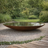 Grote ronde cortenstaal waterschaal 120x16,1 cm - Doika - Waterschaal - Geroba - 5404033114157 - AquadiC04