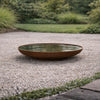Grote ronde cortenstaal waterschaal 60x8 cm - Doika - Waterschaal - Geroba - 5404033114126 - AquadiC01