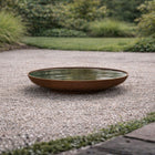 Grote ronde cortenstaal waterschaal 60x8 cm - Doika - Waterschaal - Geroba - 5404033114126 - AquadiC01