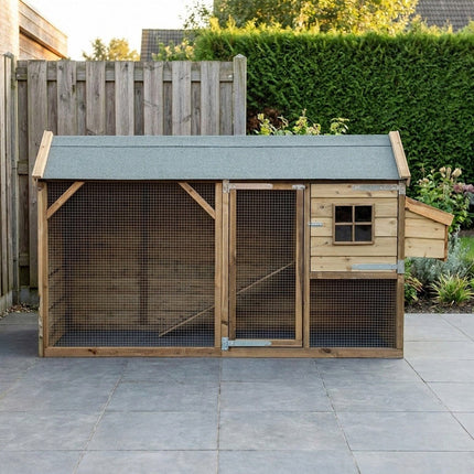 Kippenhok Lokie 273 x 95 x 148 cm - Doika - Kippenhok - Glorenza - 8720569172988 - 8720569172988