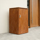 Kliko Ombouw 1x 240 liter 75x78x127,1 cm Cortenstaal - Doika - Ombouw Kliko - Geroba -  - BinboxC1