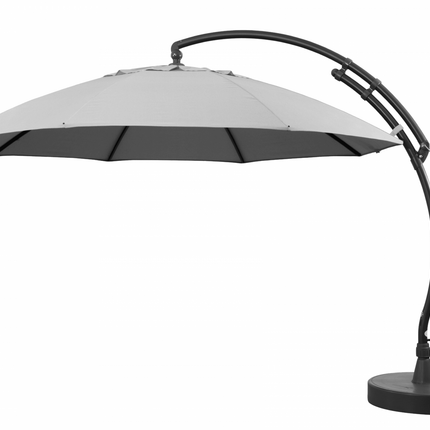 Practo 375 XL Olefin 305x425 cm - licht grijs - Doika - parasols - Practo Garden -  - SGN10345244