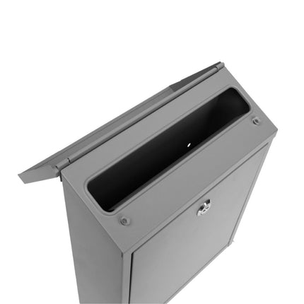 Practo Garden Brievenbussen Amsterdam Mat Grijs | Set van 8 stuks - Doika - Brievenbusset - Practo Garden -  - 8 stuks van B150A