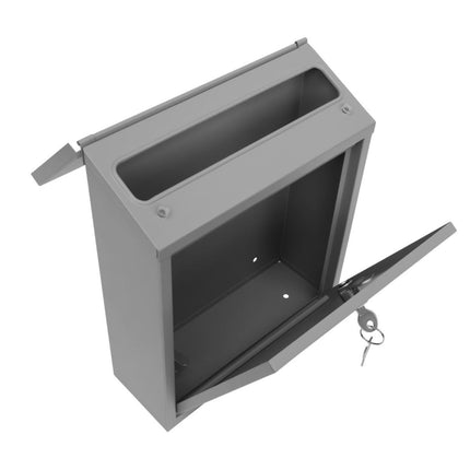 Practo Garden Brievenbussen Amsterdam Mat Grijs | Set van 8 stuks - Doika - Brievenbusset - Practo Garden -  - 8 stuks van B150A