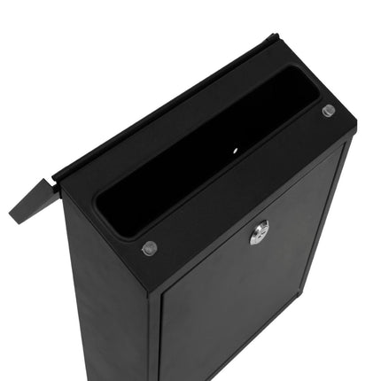 Practo Garden Brievenbussen Amsterdam Mat Zwart | Set van 8 stuks - Doika - Brievenbusset - Practo Garden -  - 8 stuks van B150N