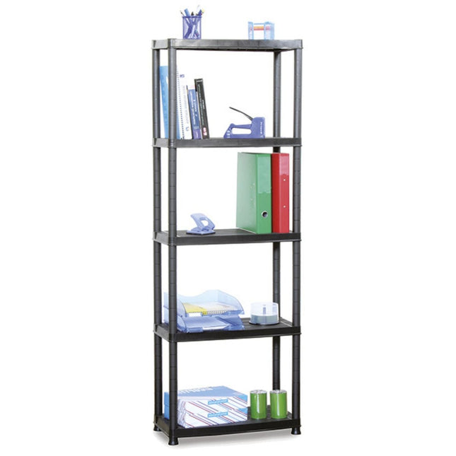 Practo Kunststof opbergrek 172x61x31 cm – 5 legborden - Doika - Opbergrekken - Practo Home -  - X066N