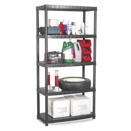 Practo Kunststof opbergrek 185x85x40 cm – 5 legborden - Doika - Opbergrekken - Practo Home -  - X081