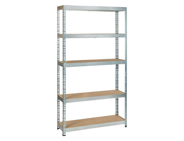 Practo Metalen opbergrek 180x100x30 cm – 5 legborden – Galva - Doika - Opbergrekken - Practo Home -  - M836