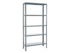 Practo Metalen opbergrek 180x90x30 cm – 5 legborden – Grijs - Doika - Opbergrekken - Practo Home -  - M131G