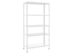 Practo Metalen opbergrek 180x90x40 cm – 5 legborden – Wit - Doika - Opbergrekken - Practo Home -  - M141B