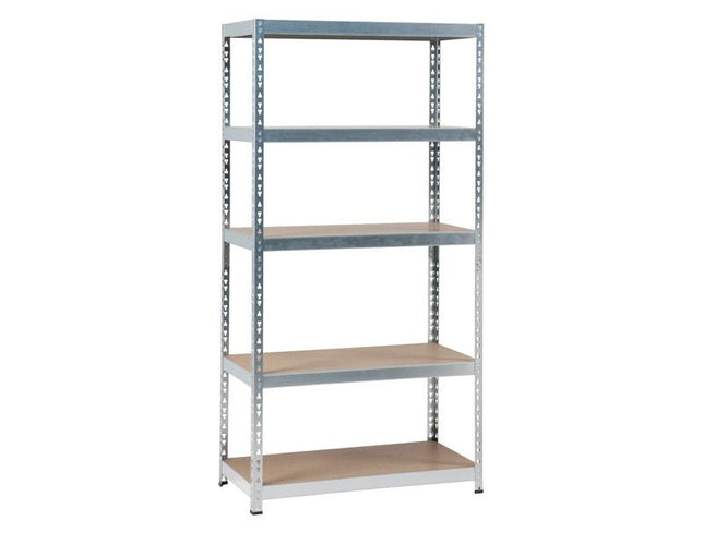 Practo Metalen opbergrek 180x91x45 cm – 5 legborden – Galva - Doika - Opbergrekken - Practo Home -  - M843