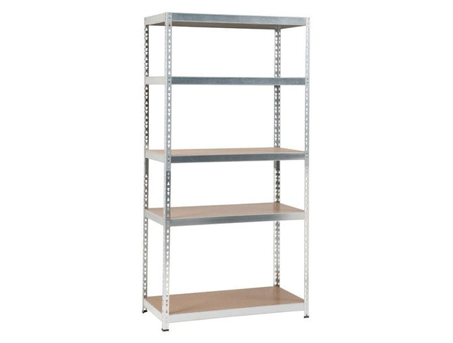 Practo Metalen opbergrek 200x100x50 cm – 5 legborden – Galva - Doika - Opbergrekken - Practo Home -  - M848