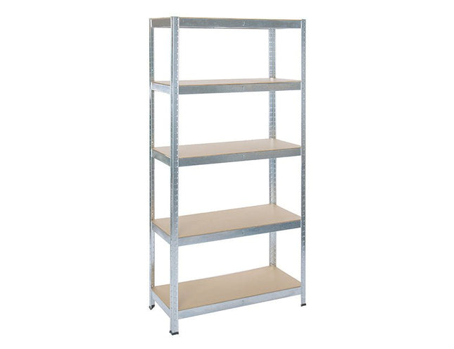 Practo Metalen Rek Heavy Duty 180x90x50 cm – 5 legborden – Grijs - Doika - Opbergrekken - Practo Home -  - M1809050.5