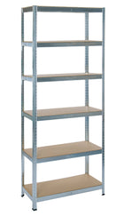Practo Metalen Rek Heavy Duty 200x90x40 cm – 6 legborden – Grijs - Doika - Opbergrekken - Practo Home -  - M2009040.6