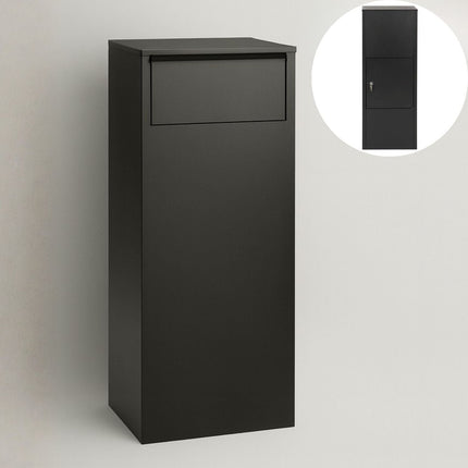 Premium Slakken- en waterdichte pakketbrievenbus mat zwart - Doika - Pakketbrievenbus - Doika - 5414045039980 - B719N