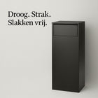 Premium Slakken- en waterdichte pakketbrievenbus mat zwart - Doika - Pakketbrievenbus - Doika - 5414045039980 - B719N