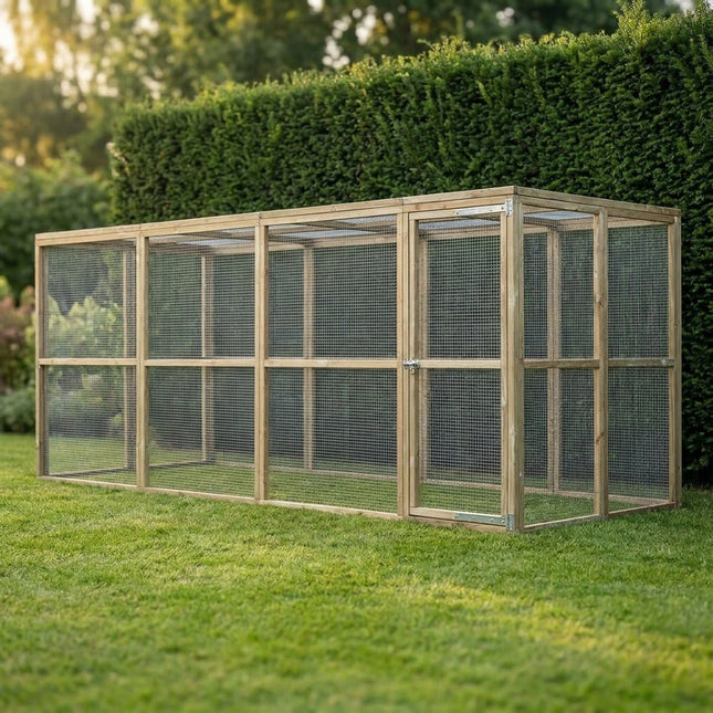 Ren Adam 448 x 179 x 183 cm - Geïmpregneerd hout - Doika - Ren - Glorenza - 8720094051185 - 8720094051185