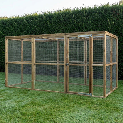 Ren Hugo 363 x 179 x 183 cm - Geïmpregneerd hout - Doika - Ren - Glorenza - 8720094051161 - 8720094051161