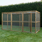 Ren Hugo 363 x 179 x 183 cm - Geïmpregneerd hout - Doika - Ren - Glorenza - 8720094051161 - 8720094051161