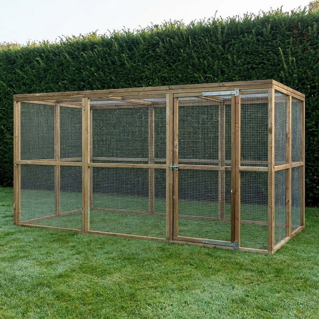 Ren Hugo 363 x 179 x 183 cm - Geïmpregneerd hout - Doika - Ren - Glorenza - 8720094051161 - 8720094051161